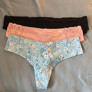 Brand New Never Worn 3 Pairs of Victorias Secret/Pink Panties